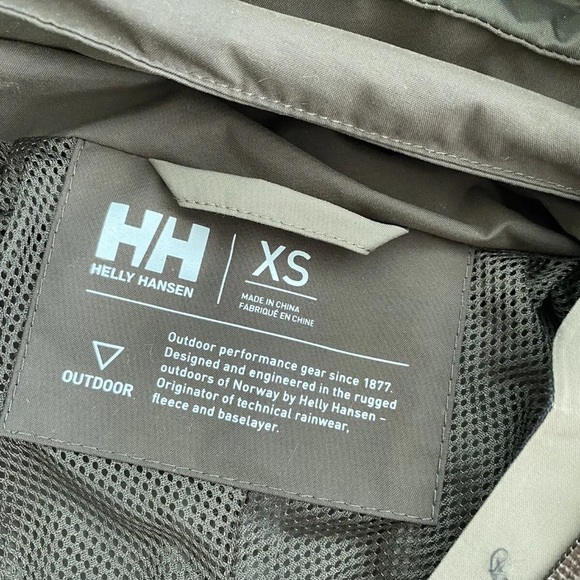 Helly Hansen Tech XS Brown Soft Shell Jacket Hood - Picture 7 of 9